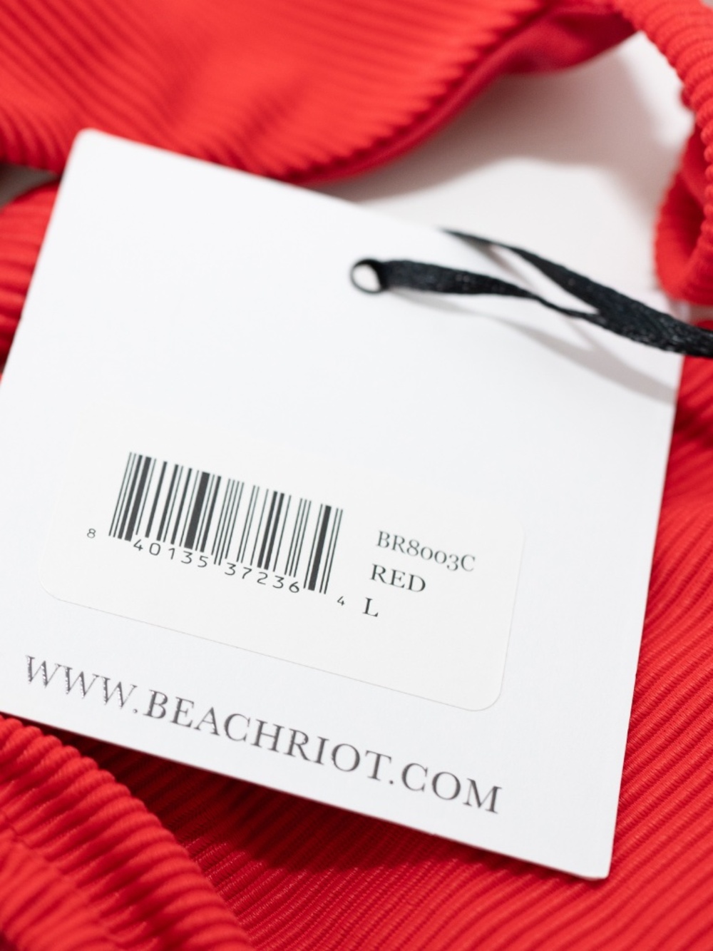 Beach Riot - Winona Soleil Ribbed Triangle Bikini Top - Picture 7 of 7